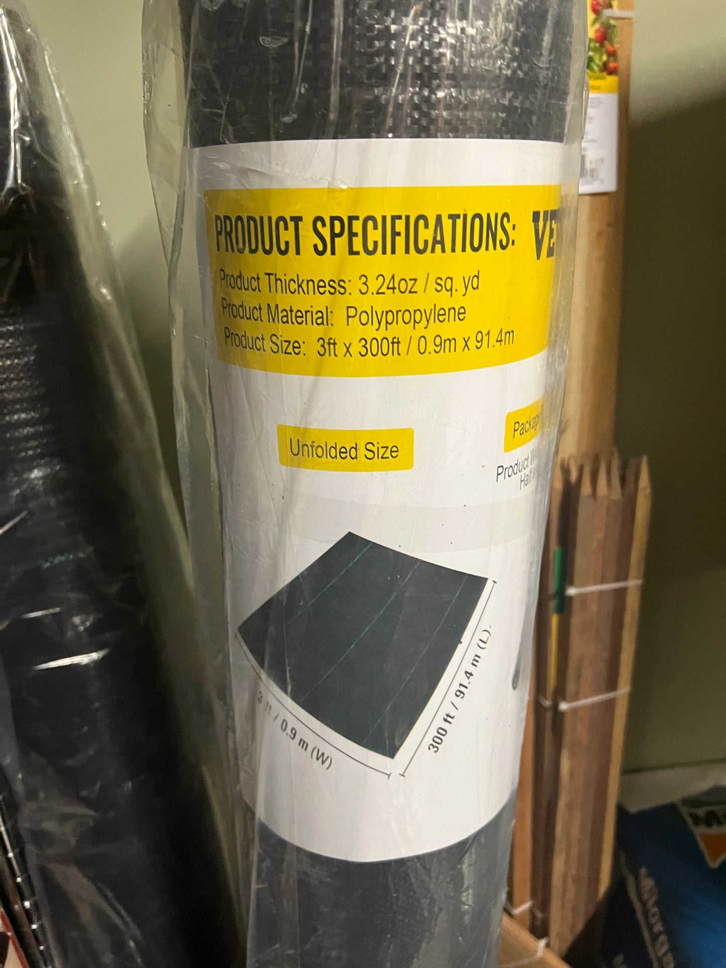 Vevor Weed Fabric - š²