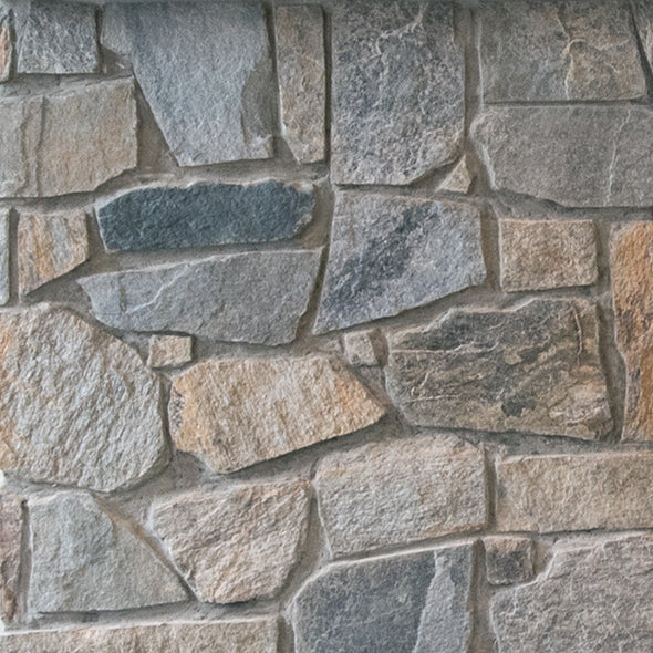 Thin brown/grey veneer