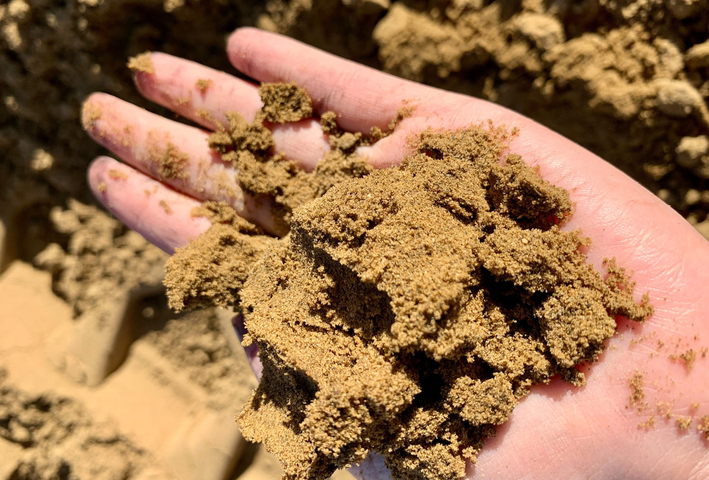 Fill sand