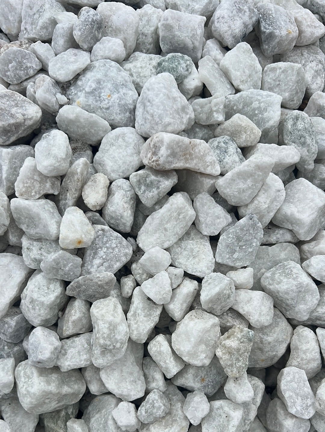 White marble stone 1-1.5” - 🌲