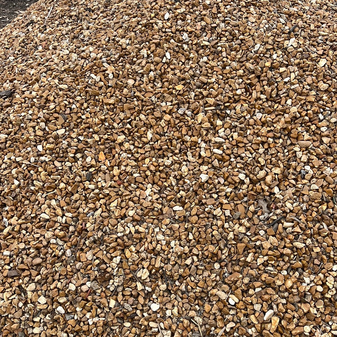 Brown gravel