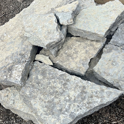 Grey flag stone